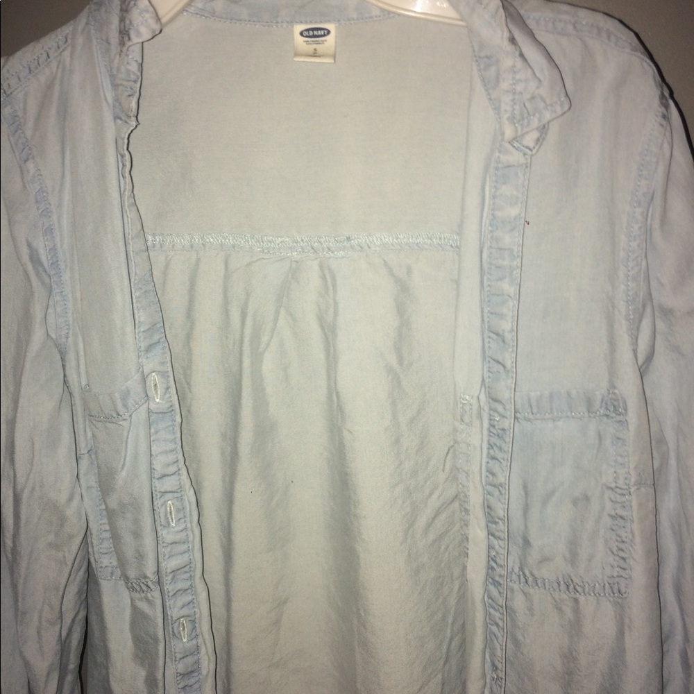 Small Old Navy Light Blue Cardigan/Jacket